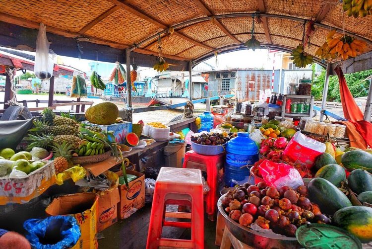 Mekong Delta floating markets