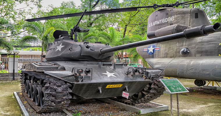 a tank exhibit 