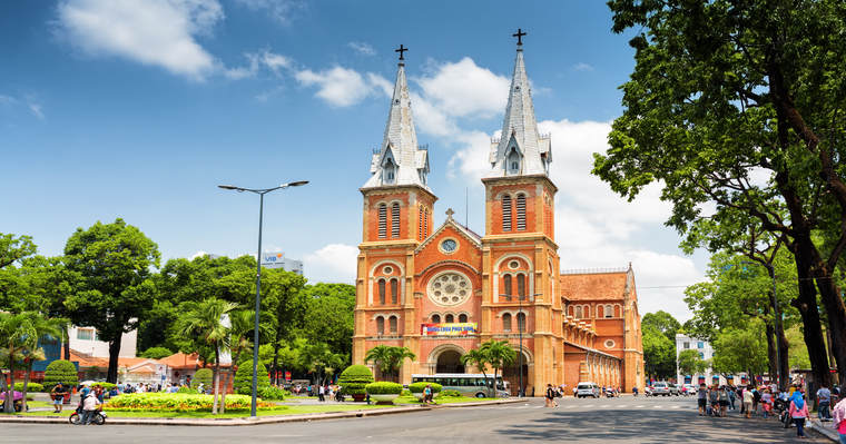 the exterior of a cathedral 