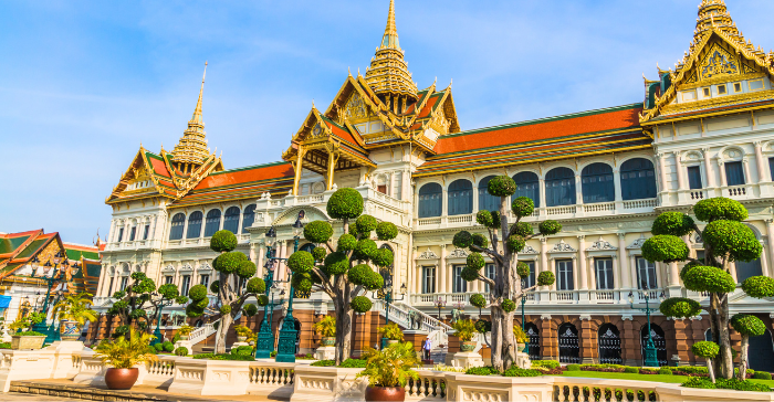 the Grand Palace of Bangkok 