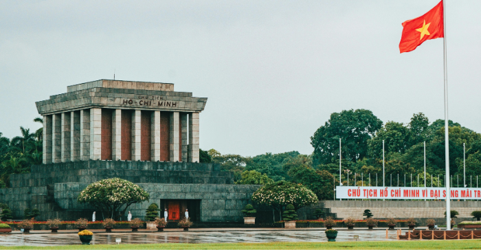 a historic mausoleum 