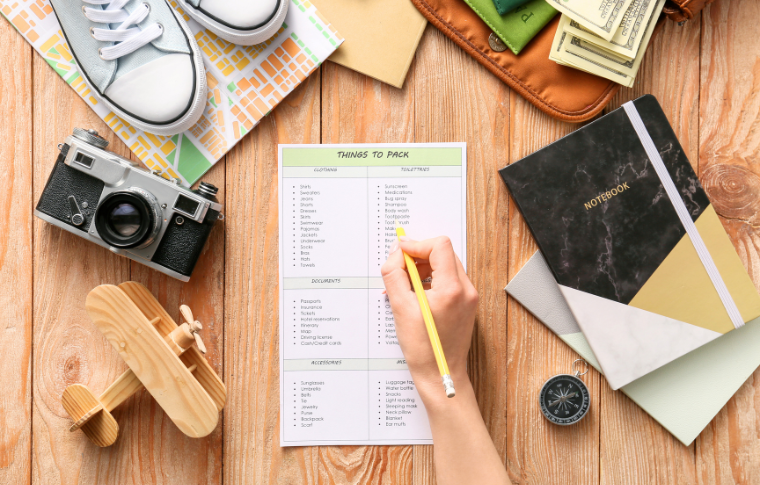 a packing list for a 7 day tour in vietnam
